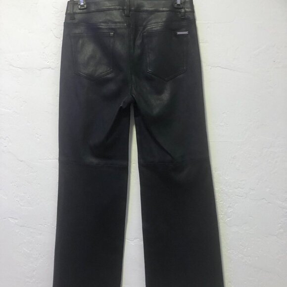 MNWT Michail Kors faux leather capri size 2 - Picture 5 of 6